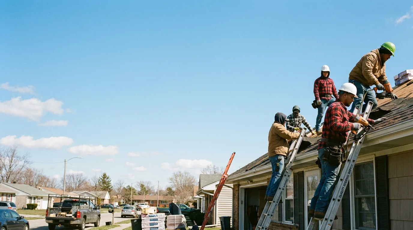 Roofing in Gilberts, IL near me